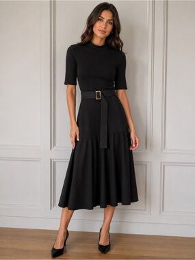 Zara Classic Black Dress